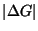 $\vert\Delta G\vert$