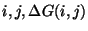 $i,j,\Delta G(i,j)$